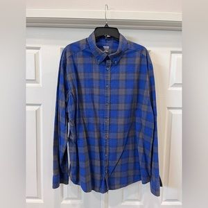 XXL Men’s MOSSIMO Flannel Long Sleeve Button Up Shirt